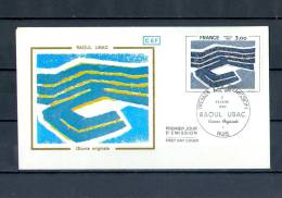 1980  N° 2075 FRANCE PREMIER JOUR   1er JOUR  RAOUL  UBAC  OEUVRE ORIGINALE  2 FÉVRIER 1980 PARIS 2.50 € - Impresionismo