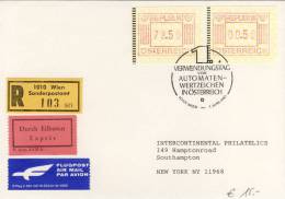 Austria - 1983 ATM Highest Value On FDC - Lettres & Documents