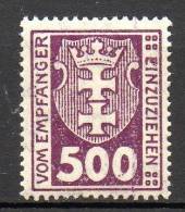 Freie Stadt Danzig - Portomarken - 1921/23 - Michel N° 12 Ou 19 ** - Segnatasse