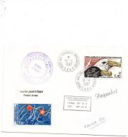 Pli Paquebot. KERGUELEN Du 19/11/1987 Avec Cachet De Navire Russe De Passage . - Ungebraucht