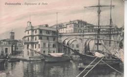 CIVITAVECCHIA - CAPITANERIA DI PORTO BELLA FOTO D´EPOCA ORIGINALE 100% - Civitavecchia