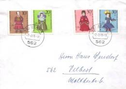Germany - Mi-Nr 571/574 Umschlag Gestempelt / Cover Used (r845)- - Dolls