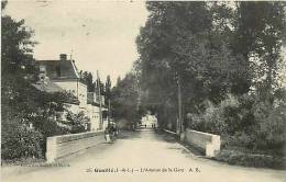 Nov12b 1862 : Genillé  -  Avenue De La Gare - Genillé