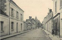 Nov12b 1863 : Genillé  -  Entrée Du Bourg - Genillé