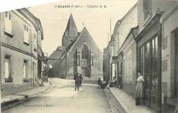 Nov12b 1867 : Genillé  -  Eglise - Genillé