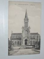 Carte Postale Ancienne : AILLY-SUR-NOYE : L'Eglise - Ailly Sur Noye
