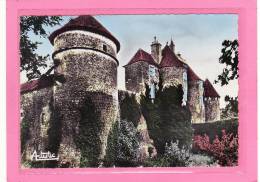 TREGNY (89) / CPSM Grand Format / Tregny-Ratilly  Environs De Saint-Sauveur-en-Puisaye / Chateau-Fort Du XIIe Siècle - Treigny