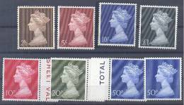 Great Britain Queen Elizabeth II 2 Complete Series 1969,1970 MNH ** - Nuevos