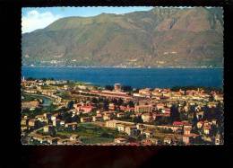 LUINO E GERMIGNANA Logo Maggiore Lombardia Panorama ( Stazione Ferroviaria Gare Ferroviaire Railways ) - Luino