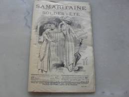 Catalogue De Modes A La Samaritaine Paris 1909 - Mode