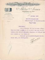 FABRIQUE D'ECROUS DU ROND-POINT / MARCHIENNE-AU-PONT 1922  (F364) - 1900 – 1949
