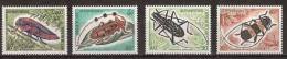 LAOS Insectes Serie Complete (yvert 270/72+pa118) **, MNH - Sonstige & Ohne Zuordnung