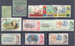 Great Britain Former Colony Bahamas Fauna,King,Queen USED - 1963-1973 Ministerial Government