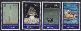 B5042 TUVALU 1999, SG841-844 30th Anniv 1st Moon Landing,  MNH - Tuvalu (fr. Elliceinseln)