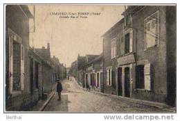 89 CHAMPIGNY SUR YONNE - Grande Rue Et Postes - Champigny