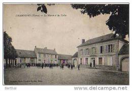 89 CHAMPIGNY - La Mairie Et Les Ecoles - Champigny