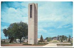 USA, Adrian College, Showing Herrick Tower In The Foreground, Adrian, Michigan, Unused Postcard [12986] - Sonstige & Ohne Zuordnung