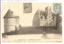 92  - CHATILLON  -  Le Château Et La Tour - Châtillon
