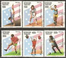 Togo 1996 Mi# 2382-2387 Used - Summer Olympics, Atlanta - Estate 1996: Atlanta