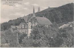 Bad Frankenhausen Hotel Kyffhäuserdenkmal Besitzer Emil Richter 1 Stunde Vom Bahnhof Roßla Ungelaufen - Bad Frankenhausen