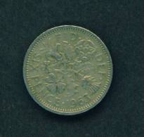 GREAT BRITAIN  -  1963  6 Pence  Circulated As Scan - Sonstige & Ohne Zuordnung