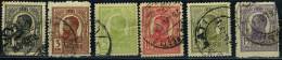 1909-1914 Charles I "Printed" - Definitives,Romania,Mi.22 0-225,Hinged,Used - Used Stamps