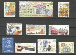 INDIA, 2005, India  National Events, 10 Different  Mint Stamps,  MNH, (**) - Neufs