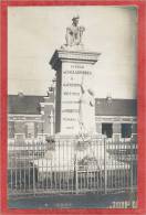 62 - SALLAUMINES - Carte Photo Militaire Allemande - Monument Aux Morts - Guerre 14/18 - Altri & Non Classificati