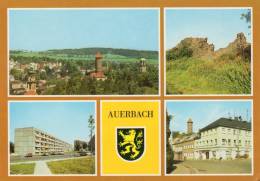 Auerbach Im Vogtland - Mehrbildkarte - Auerbach (Vogtland)