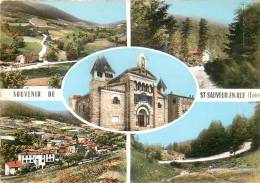 SAINT SAUVEUR EN RUE CARTE MULTIVUES - Andere & Zonder Classificatie