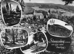 Schwarzenberg Im Erzgebirge - Und Seine Umgebung - Mehrbildkarte - Schwarzenberg (Erzgeb.)
