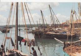 BR27976 Dhows At The Old Port Unguja Ship Bateaux     2  Scans - Tanzania