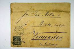 Switserland: Cover 1881 Mazingen -> Weinfelden, Nice Cancels - Brieven En Documenten