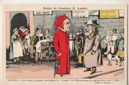 Illustrateur Satyrique Politique Bianco   Loubet Congrès De Versailles  ( Joueur D'Orgues) - Satirical