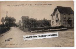 ENVIRON DE SAINT POL (PAS DE CALAIS) - PROMENADE DE ST MICHEL - Saint Pol Sur Ternoise