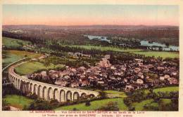 Vue Générale De SAINT-SATUR Et Les Bords De La Loire (couleur) - Saint-Satur