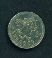 BARBADOS  -  2004  25 Cents  Circulated As Scan - Barbados