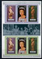 S	Aitutaki ** N° 227 à 229 En Feuillet - 25e Ann. Du Couronnement D'Elizabeth II - Aitutaki