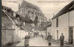 28......EURE ET LOIR......CHATEAUDUN......L EGLISE DE LA MADELEINE........ECR I TE .. .. . . ‹(•¿• )› - Chateaudun