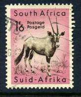 South Africa 1964 Animals Gemsbok 1/6d Value, Fine Used - Oblitérés