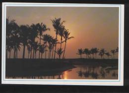 Malaysia Old Post Card 1990 An Early Morning Sunrise At Marang Beach, Kuala Terengganu - Maleisië