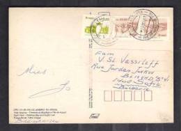 130439 / RIO DE JANEIRO - NIGHT VIEW + STAMPS  1987 Brazil Bresil Brasilien Brazilie - Lettres & Documents