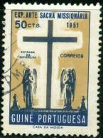 GUINEA PORTOGHESE, COLONIA PORTOGHESE, PORTUGUESE COLONY, 1953, FRANCOBOLLO USATO, Scott 278, YT 278 - Portugees Guinea