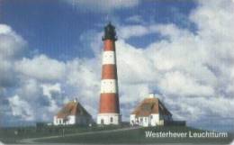 Germany Chip Phonecard,PD11.98,westerh Ever Lighthouse,used - Lighthouses