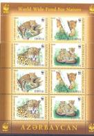 2005. Azerbaijan, WWF, Caucasus Leopard, Sheetlet,   Mint/** - Aserbaidschan