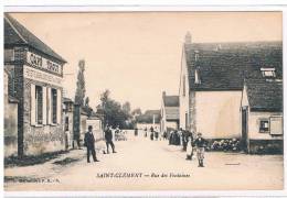 89-SAINT-CLEMENT-Rue Des Fontaines -ecrite 1917 - Saint Clement