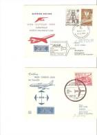 2 Cartas Una De 1963 Y Otra 1964 - First Flight Covers