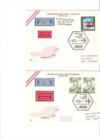 2 Sobres De 1966 - First Flight Covers