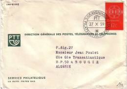 PAYS BAS.TIMBRE EUROPA.CACHET GRAVENHAGE. - 1959