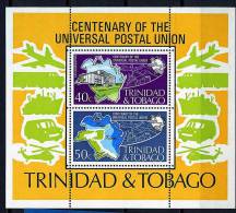 S	Trinité ** Bloc N° 12 - Cent. De L'U.P.U. - Trinité & Tobago (1962-...)